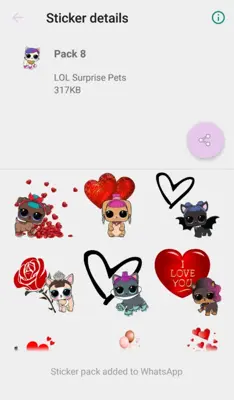 LoL Surprise Stickers For Whatsapp - WAStickerApps android App screenshot 2