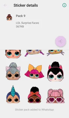 LoL Surprise Stickers For Whatsapp - WAStickerApps android App screenshot 3